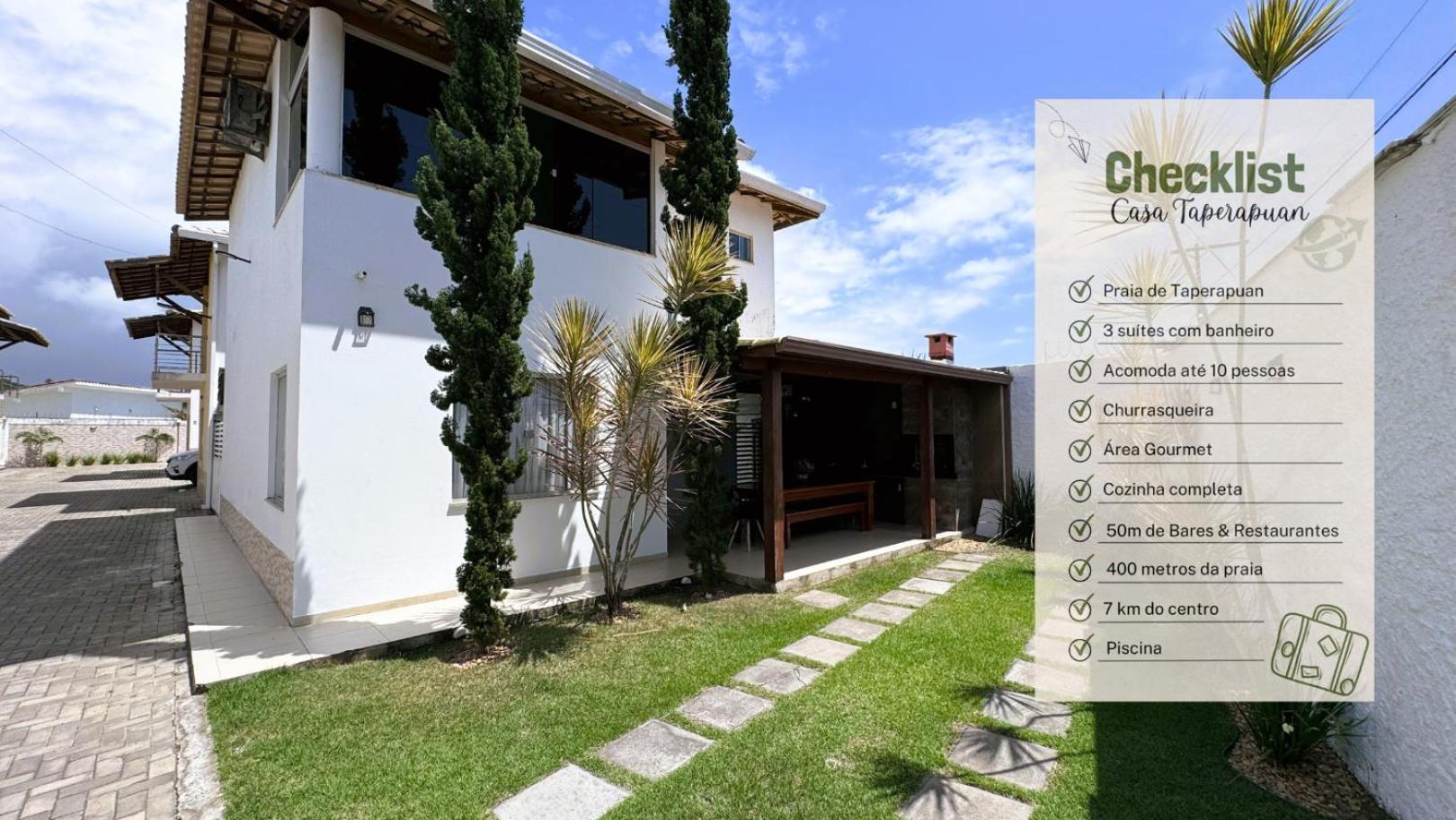 פורטו סגורו Casa Duplex Na Praia De Taperapuan מראה חיצוני תמונה